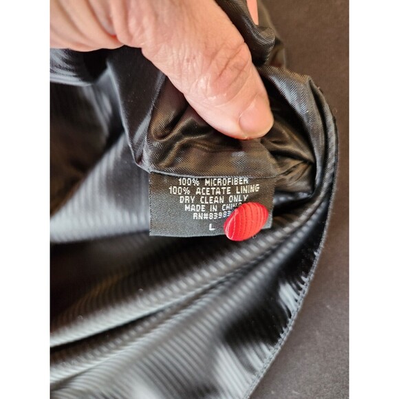 Bruno‎ Piattelli Red Rib Tuxedo Formal 4 Pc Vest Tie Bow Hanky Large prom - Picture 8 of 14